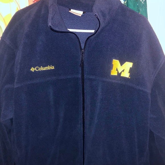 Columbia Other - Michigan Wolverines Columbia Fleece XXL